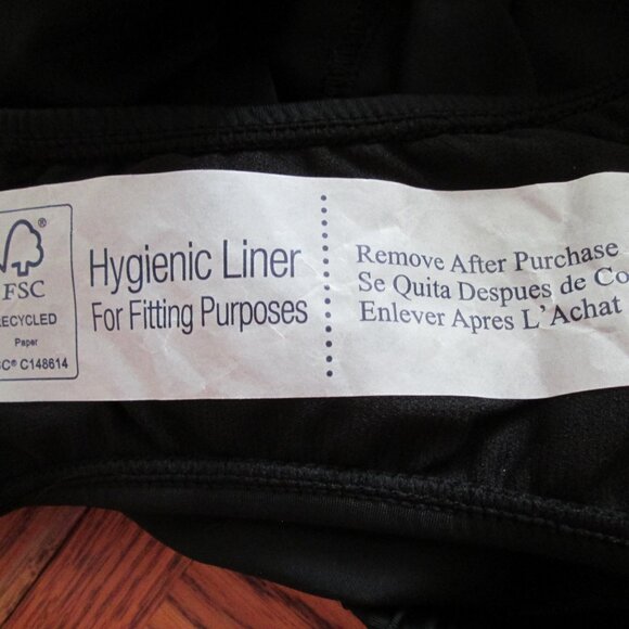 NWT Swim Solutions Plus Women's Thigh Minimizer Swim Skirt Black 22W - Picture 6 of 8